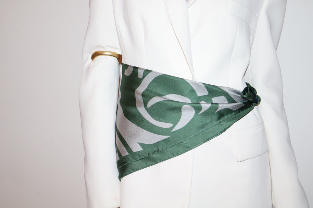 FOULARD QUADRATO IN TWILL DI SETA