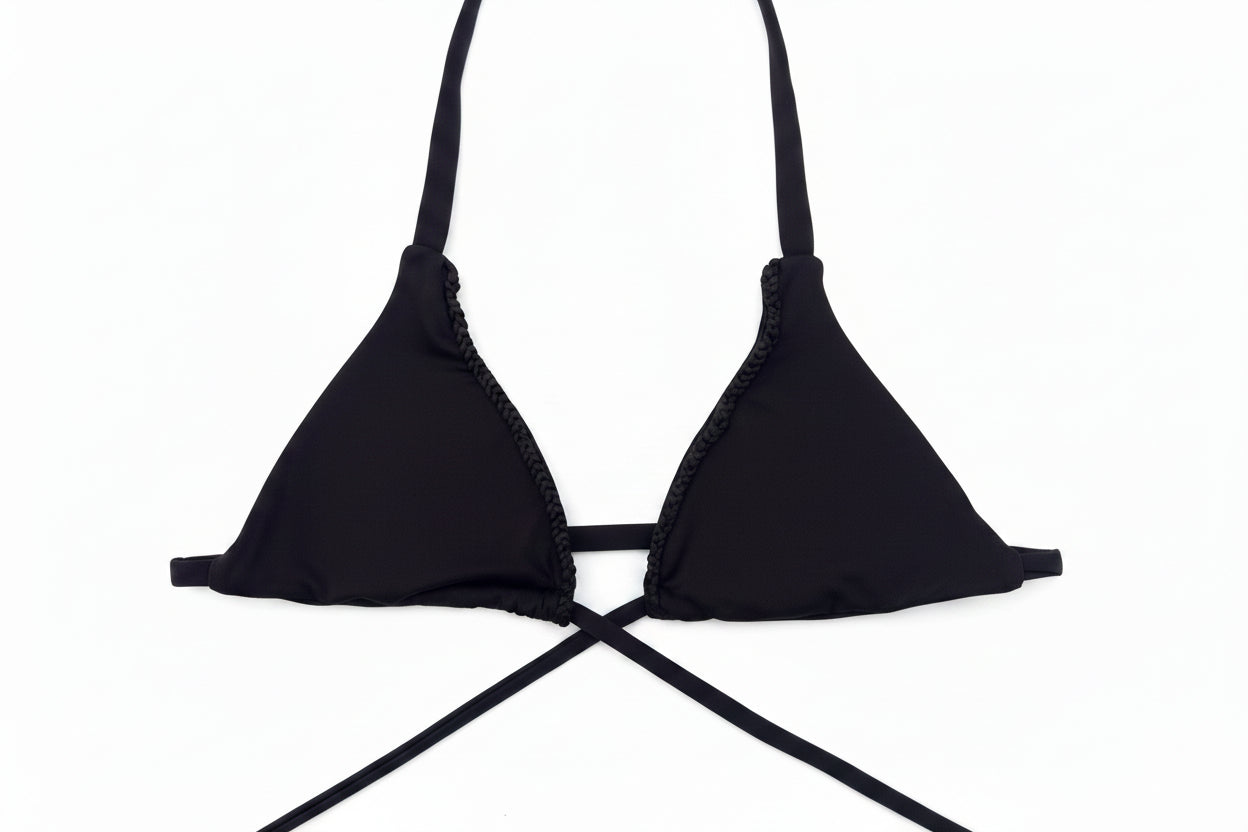 BIKINI TRIANGOLARE CON INTRECCIO