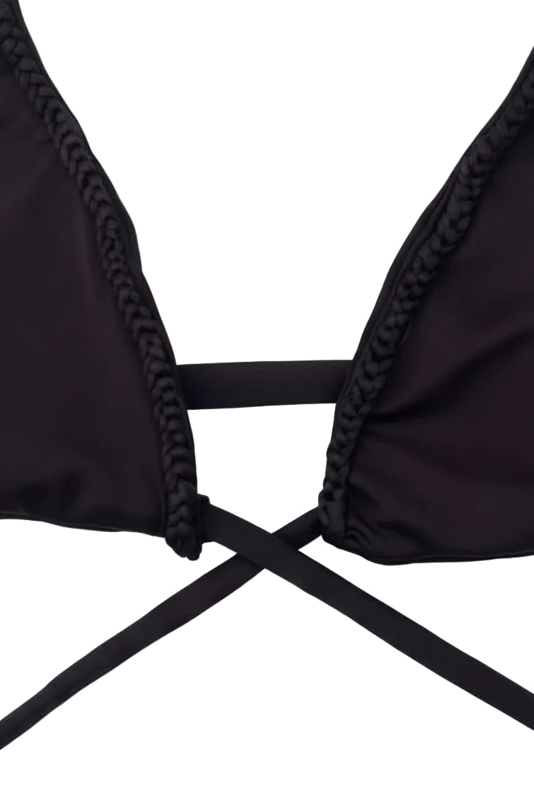 BIKINI TRIANGOLARE CON INTRECCIO